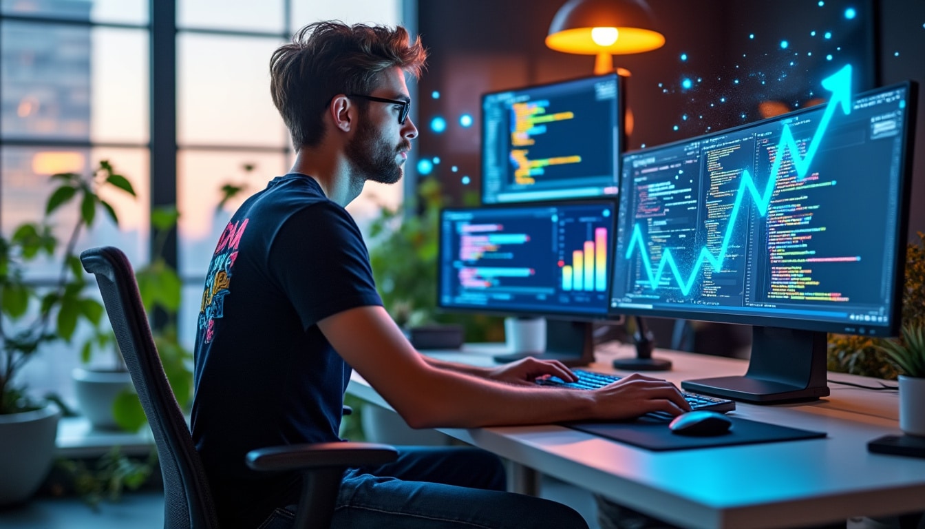 découvrez les compétences essentielles d'un développeur front-end et les opportunités d'évolution dans ce métier en pleine croissance.